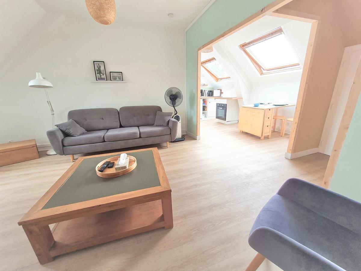 Joli Appartement Cosy Avec Jardin Lanvallay Buitenkant foto